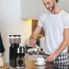 Conical Burr Coffee Grinder Electric Coffee Bean Grinder with 25 Grind Settings 12 Cups Selection for Drip/Percolator/French Press/Espresso/Cold Brew/