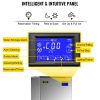 VEVOR 110V Commercial Ice Maker 440LB/24H, Industrial Modular Stainless Steel Ice Machine with 250LB Large Storage Bin, 234PCS Ice Cubes Ready in 8-15