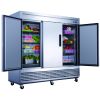 D83AR Commercial Upright Reach-in Refrigerator made by stainless steel