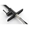 Single Handle High Arc Pull Out Kitchen Faucet,Single Level Stainless Steel Kitchen Sink Faucets with Pull Down Sprayer